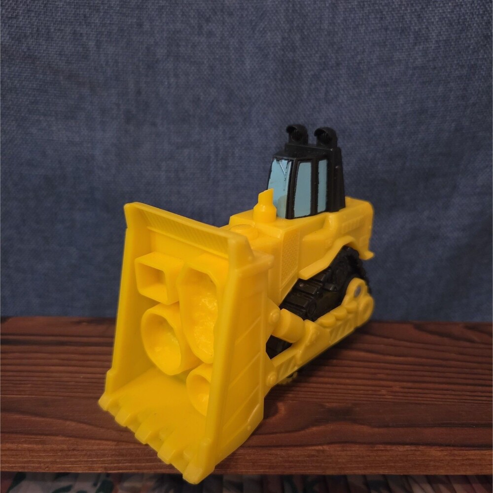 Hasbro Play-Doh Wheels Mini Bulldozer Yellow Plastic 2018